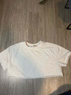 Elwood - Cropped Oversized Baby Tee - Size M